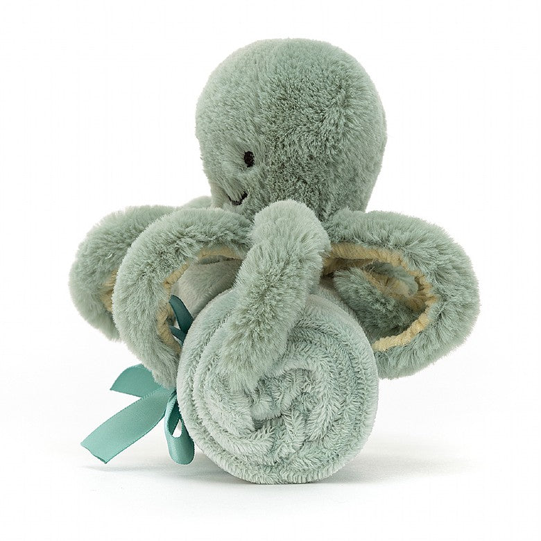 Sage green Odyssey Octopus Soother Jellycat