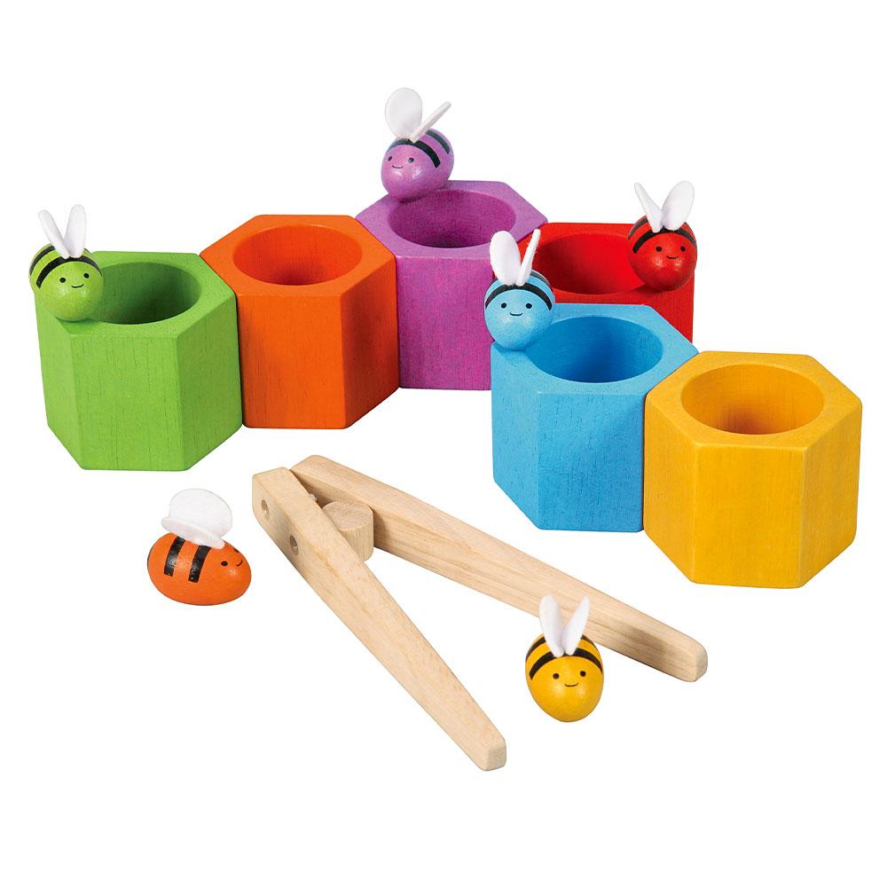 Bee Hives Plan Toys Counting Games