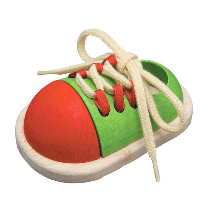Tie Up Shoe Plan Toys Lace and Thread Toys