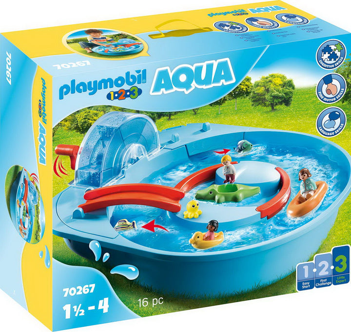 Splish SSplish Splash blue plastic water park set - Playmobil