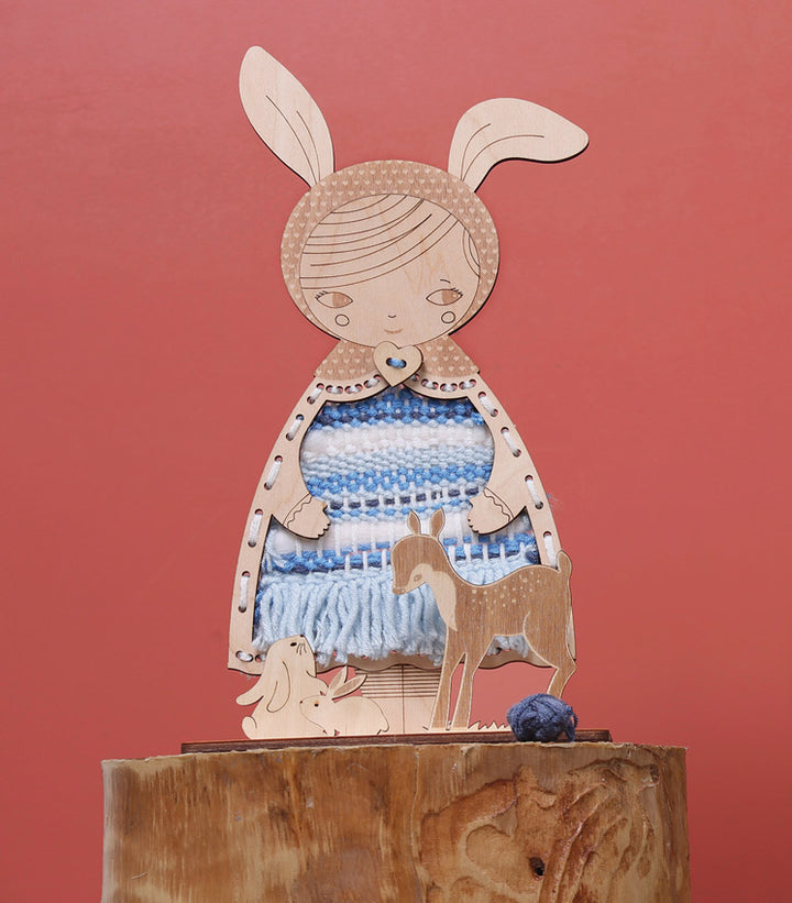 Dress-Up Doll Weaving Kit - Bunny - Sozo 