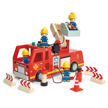 Fire Engine Playset Tender Leaf Toys Small world play