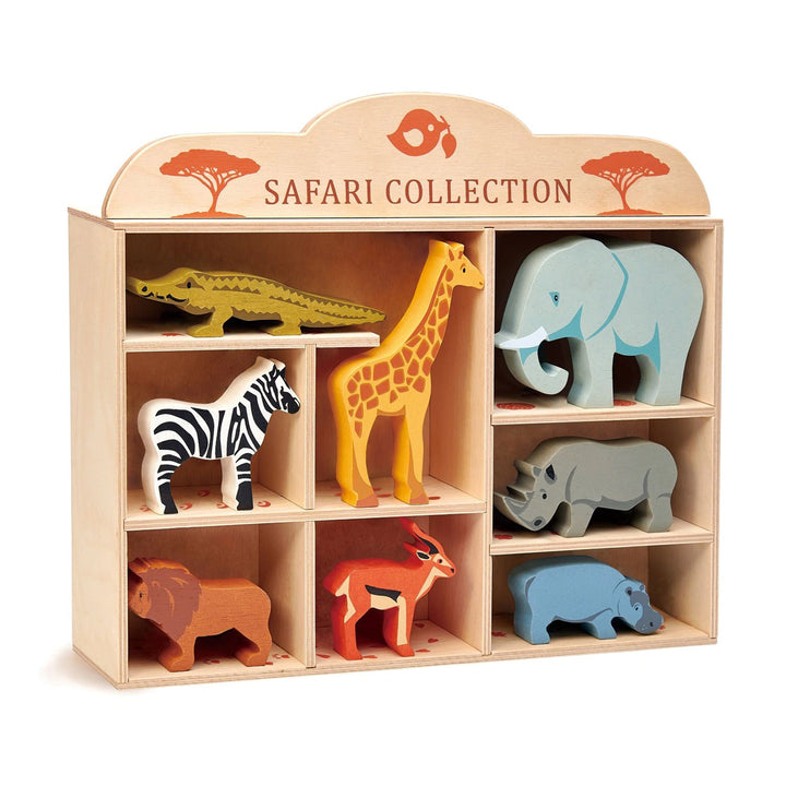 Safari Animal Set Tender Leaf Toys Small world play