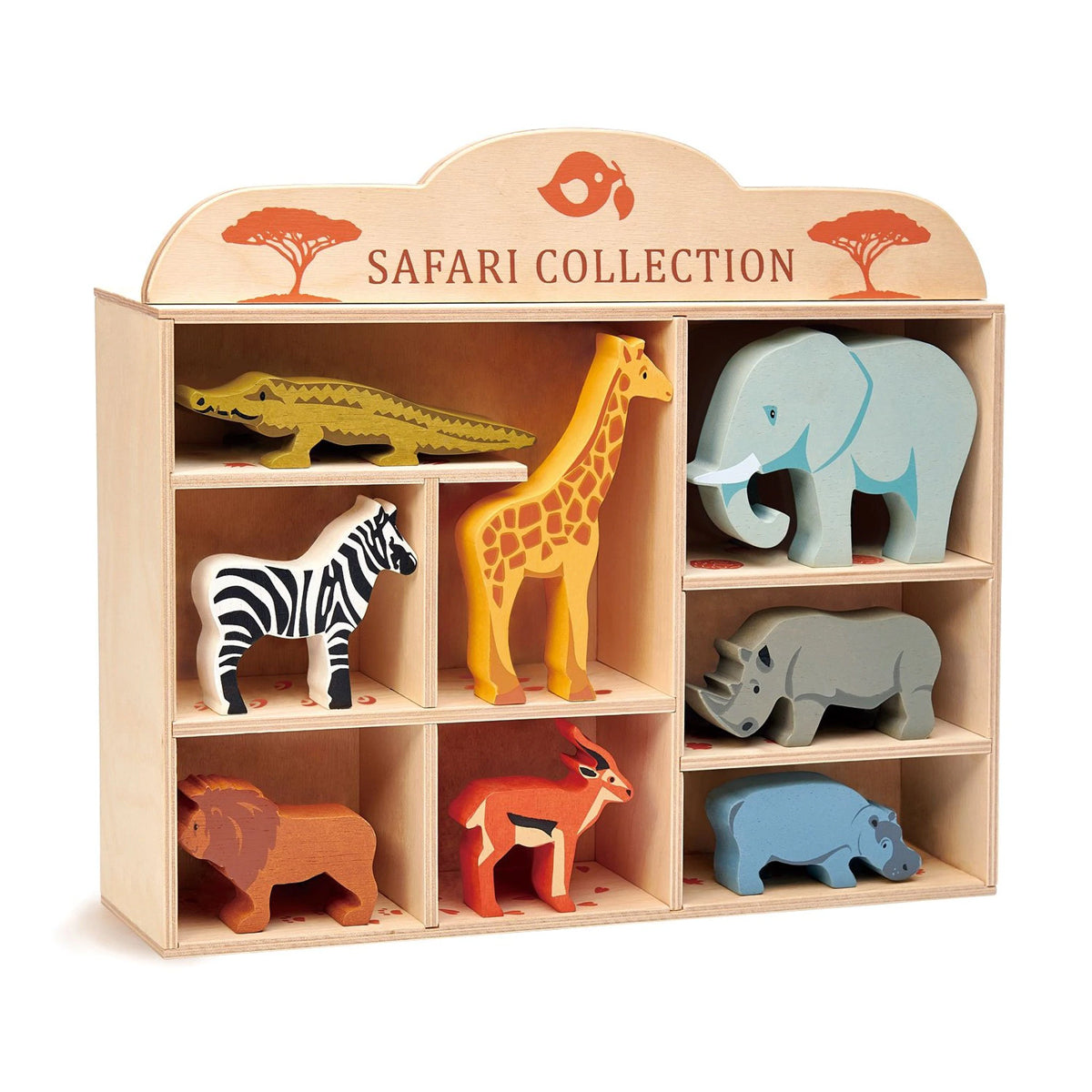 Safari Animal Set Tender Leaf Toys Small world play