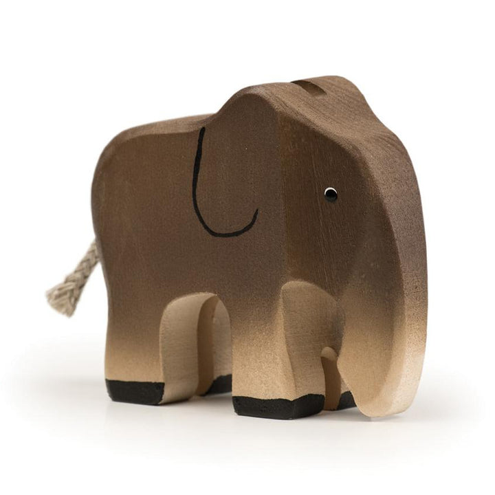 Elephant Calf Trauffer Wooden Figures