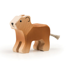 Lion Cub Trauffer Wooden Figures