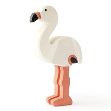 Flamingo White Trauffer Wooden Figures
