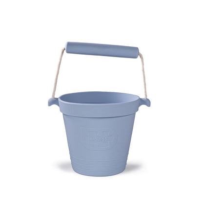 Kids eco-Friendly Dove Grey silicone sand - water bucket