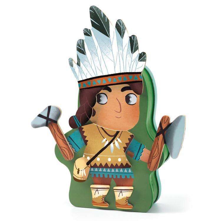 Magnetic Aventuro Dressing Game Djeco Magnetic Games