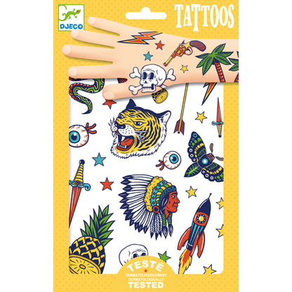 Temporary Tattoos - Bang Bang Djeco Temporary Tattoos