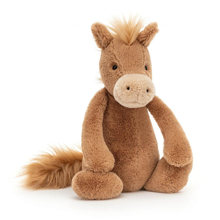 Bashful Pony - Medium Jellycat brown horse soft toy