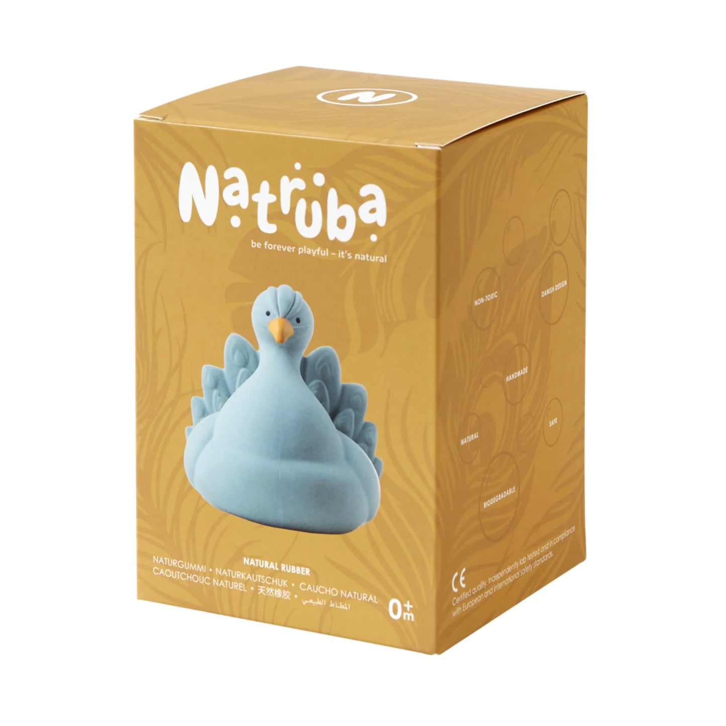 Paon de Bain Naturel - Bleu Clair
