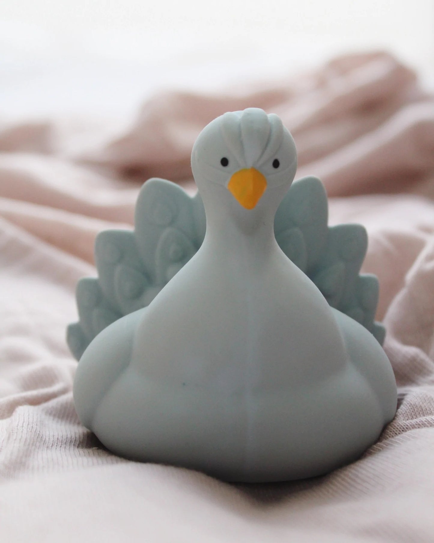 Paon de Bain Naturel - Bleu Clair