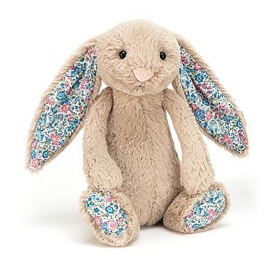 (Retired) Bashful Bunny Blossom Blue (Small) Jellycat Soft Toys