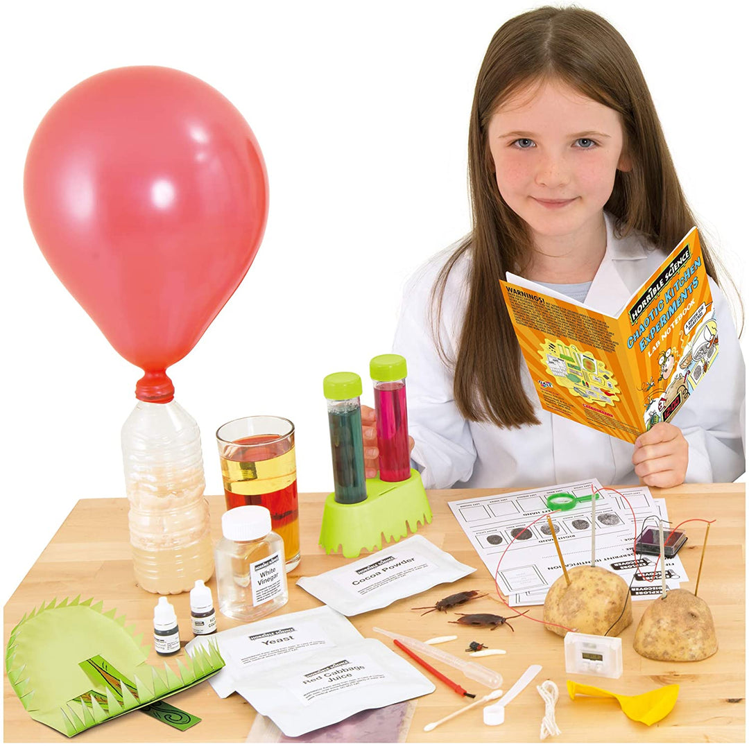Horrible Science Chaotic Kitchen Experiments Set Galt Science and Discovery Kits