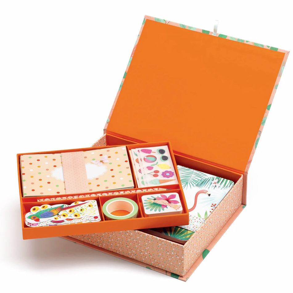 Marie Boxed Stationery Set Djeco Stationery
