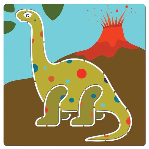 Stencil Set - Dinosaurs Djeco Stencils