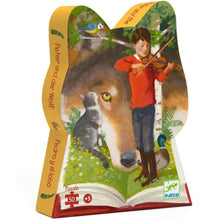 Puzzle Silhouette Pierre et le Loup (50 pièces)