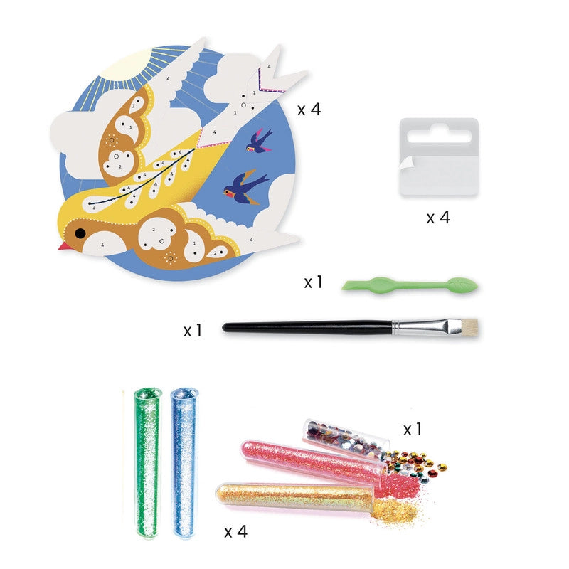 Glitter and Gems Craft Kit Djeco