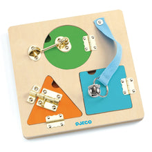LockBasic Wooden Puzzle Djeco Puzzles