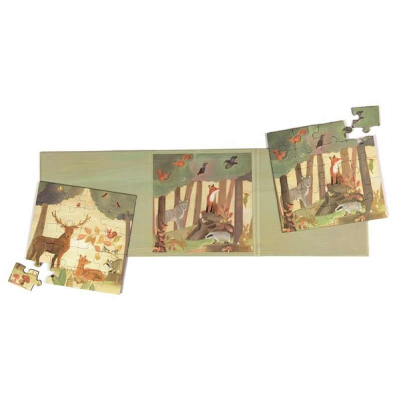Puzzle Forêt Magnétique (2 x 20 pièces)