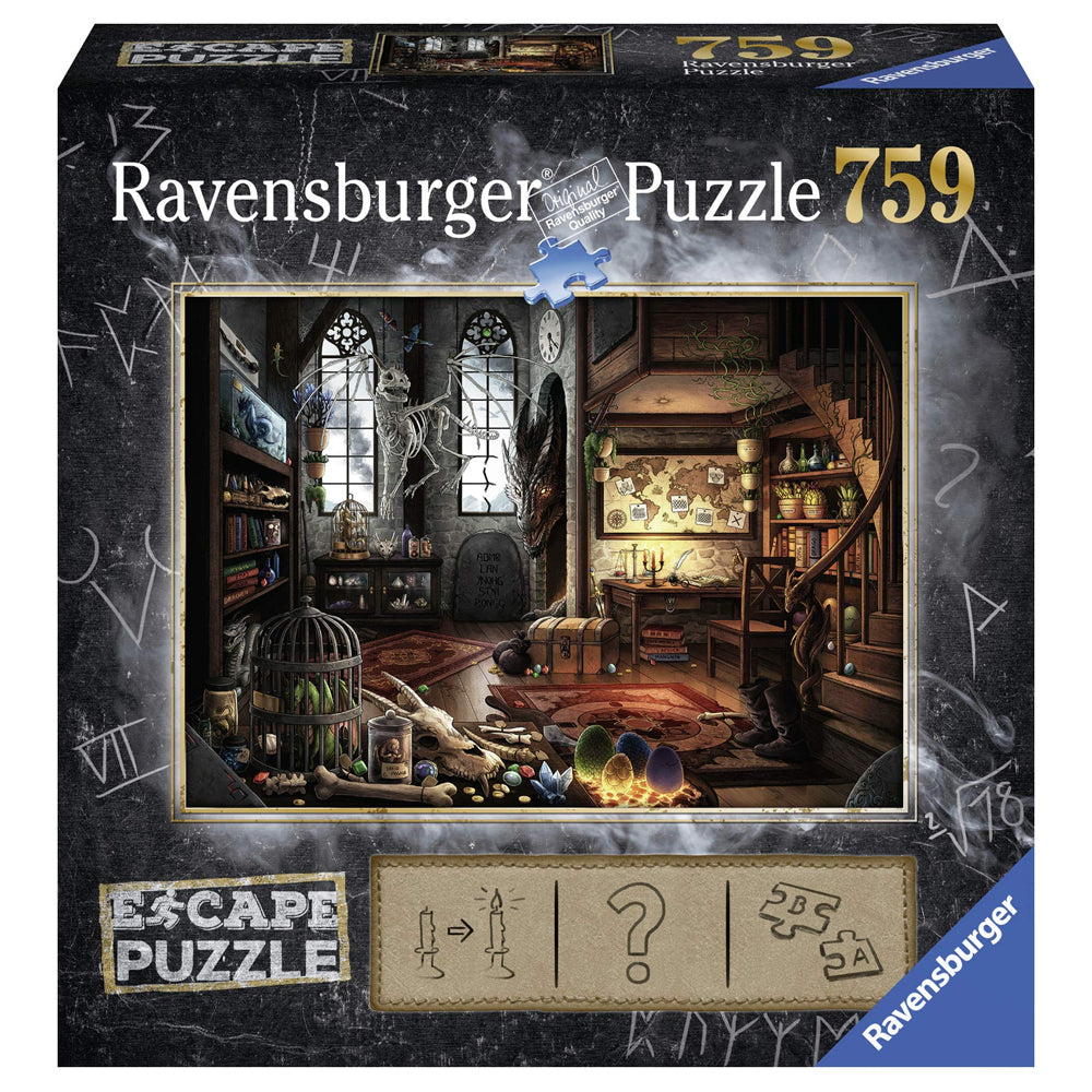 Escape Room Puzzle - Dragon Laboratory 759-Piece Ravensburger Puzzles