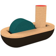 Cork Tanker Boat - Elou Portugal Elou Bath Toys
