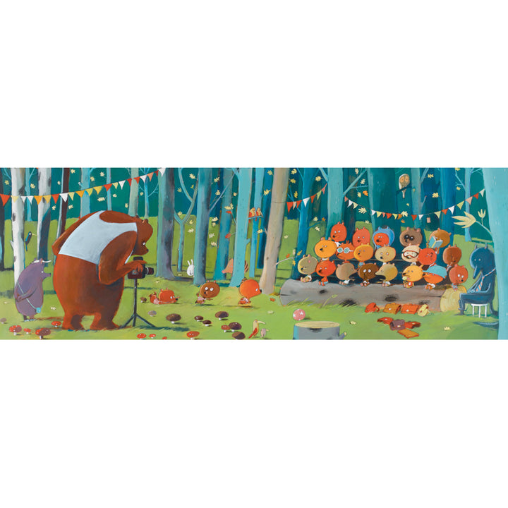 Forest Friends Gallery Puzzle + Poster Djeco Puzzles