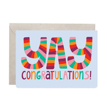 Greeting Card - Yay Congratulations! 