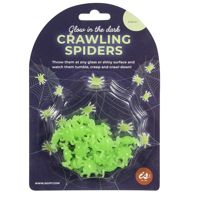 Glow in the Dark Crawling Spiders IS Gifts Pocket Money Toys