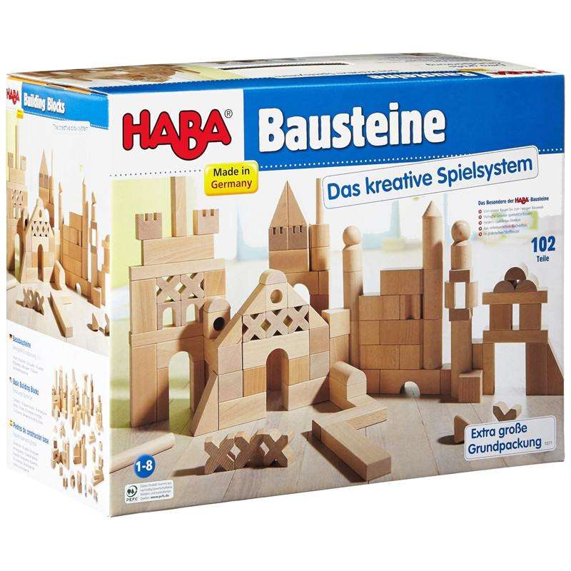 Haba Blocks Haba Deluxe Building Blocks XL Set – Send A Toy