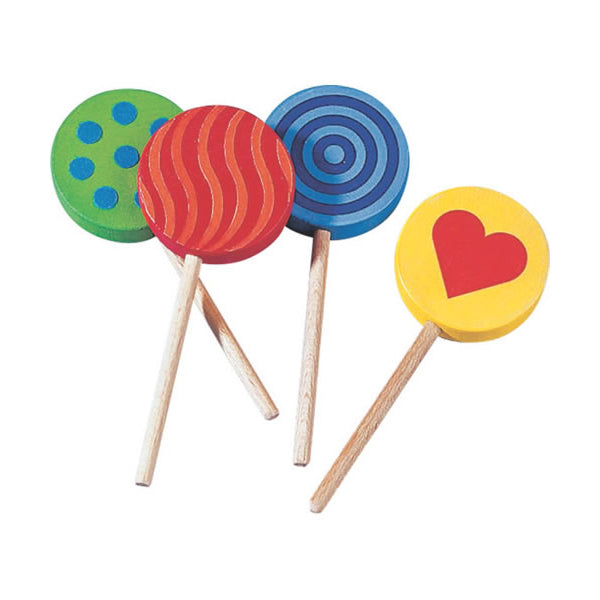 Wooden Playfood - Lollypops (4) Haba Play Food