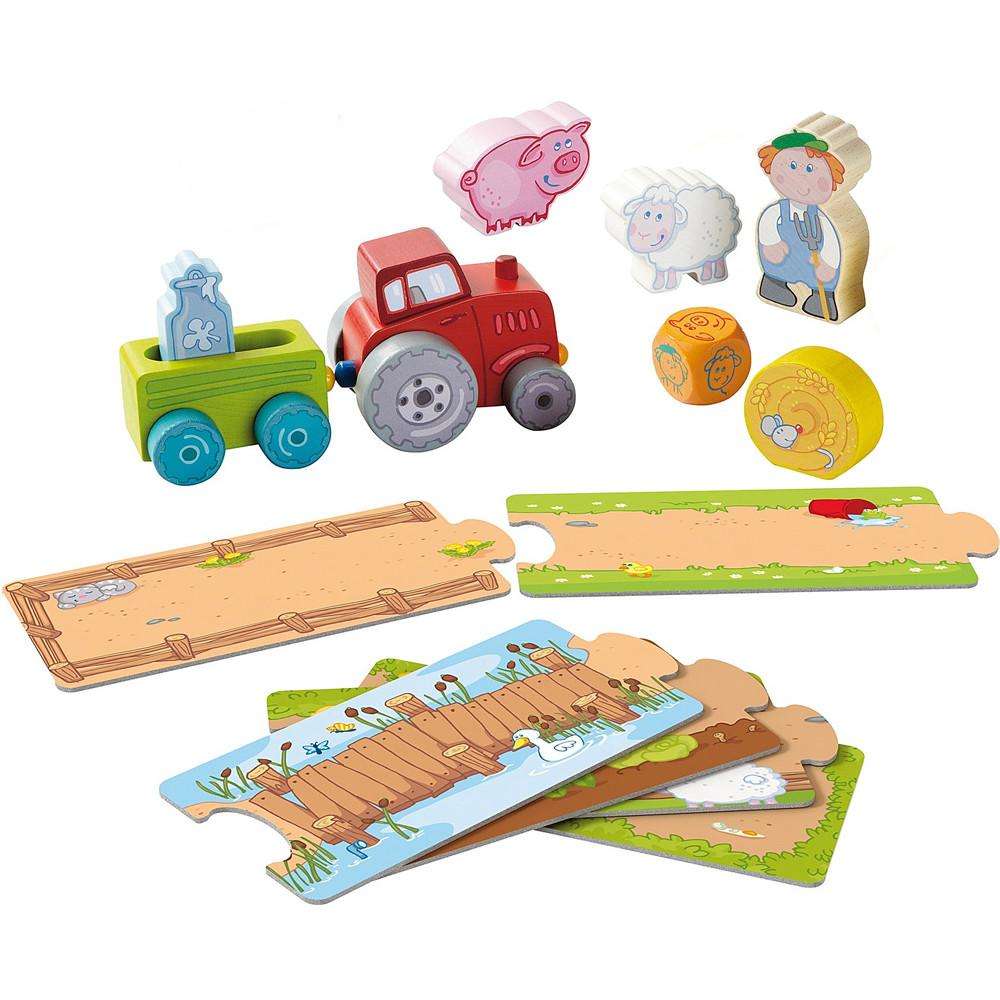 Haba Play Set - Out With The Tractor Haba Games
