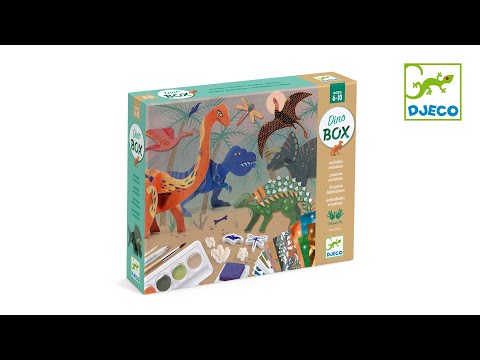 Kit multi-artisanat du monde des dinosaures