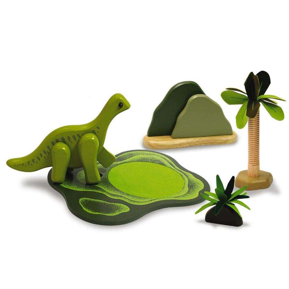Dino habitat Playset  - Savannah I'm Toy Small world play