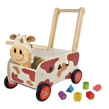 Walk & Ride Cow Sorter (4 in 1) I'm Toy Baby Walkers | Push Along Toys