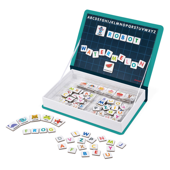English Alphabet Magnetic Book Janod Magnetic Book Games