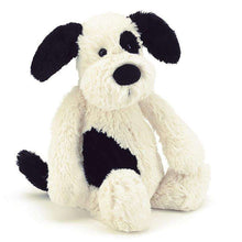 Jellycat Bashful Black & Cream Puppy Jellycat Soft Toys
