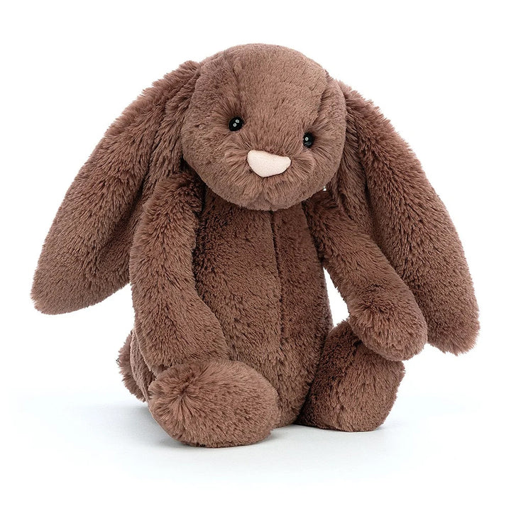 Bashful Fudge colour bunny medium size Jellycat soft toy