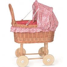 Julia Doll Pram - Wicker egmont Toys Wicker Doll Pram