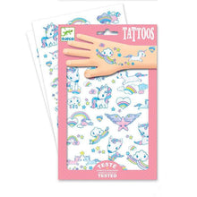 Glitter Unicorn Tattoos Djeco Temporary Tattoos