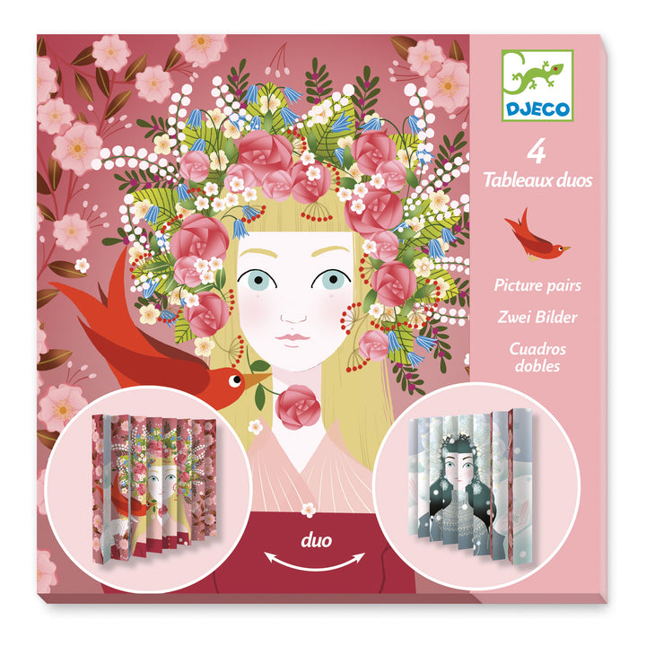 Lovely Queens Origami Activity Kit Djeco Paper Craft | Origami