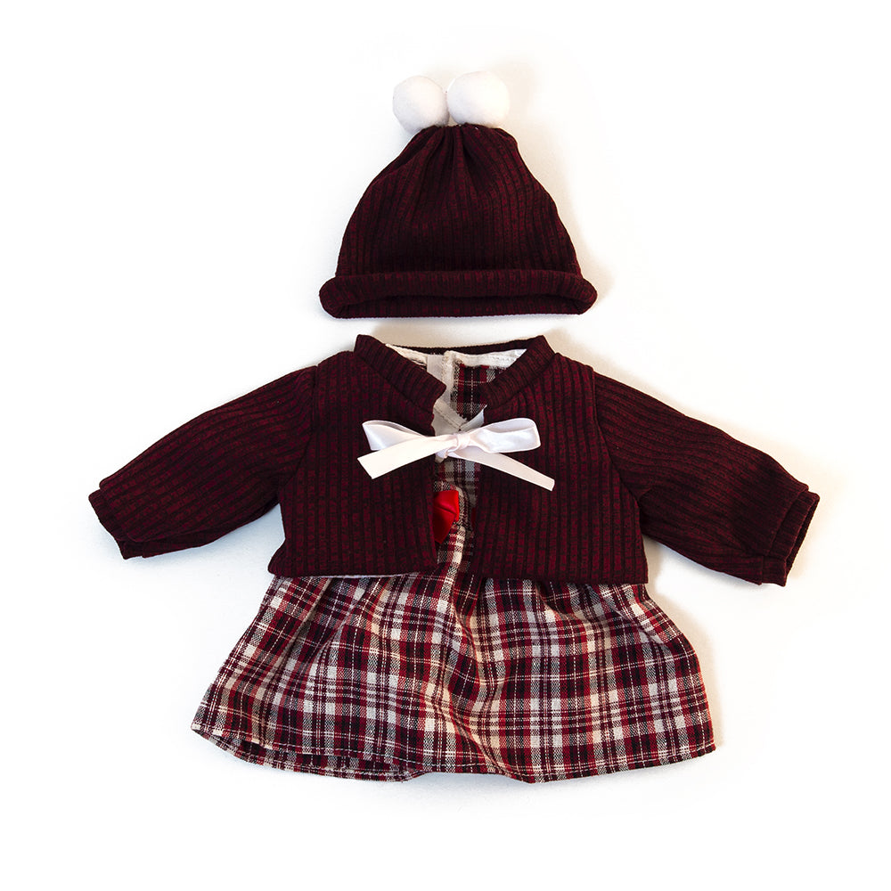 Miniland Cold Weather Dress Set (38 + 40 cm Dolls) Miniland Educational Miniland Doll Clothes