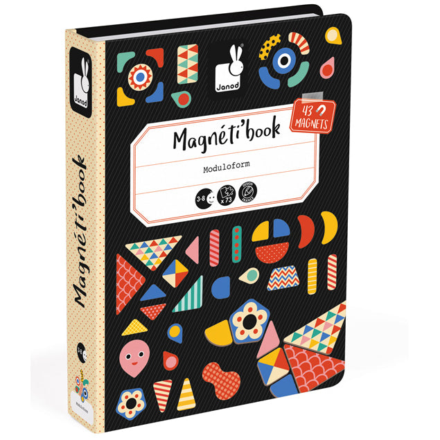 Moduloform Magneticbook - Janod Janod Magnetic Book Games