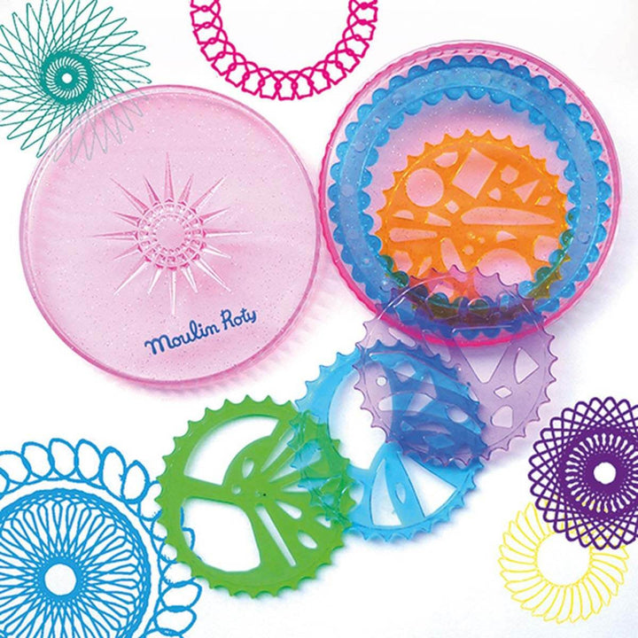 Plastic Magic Spirals discs - Moulin Roty