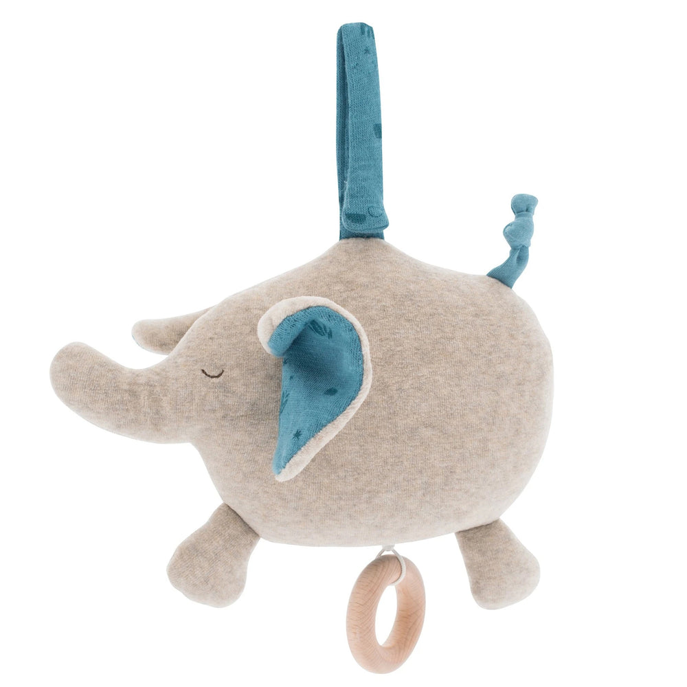 Sous Mon Baobab Musical Elephant Moulin Roty Musical Toys