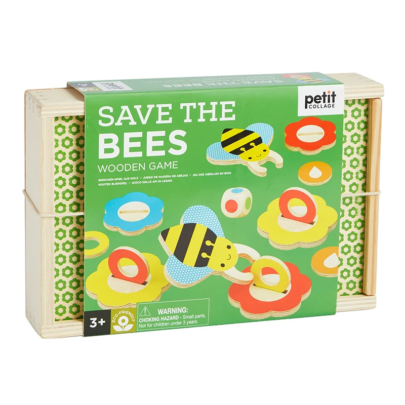 Save The Bees Wooden Game Petit Collage Games