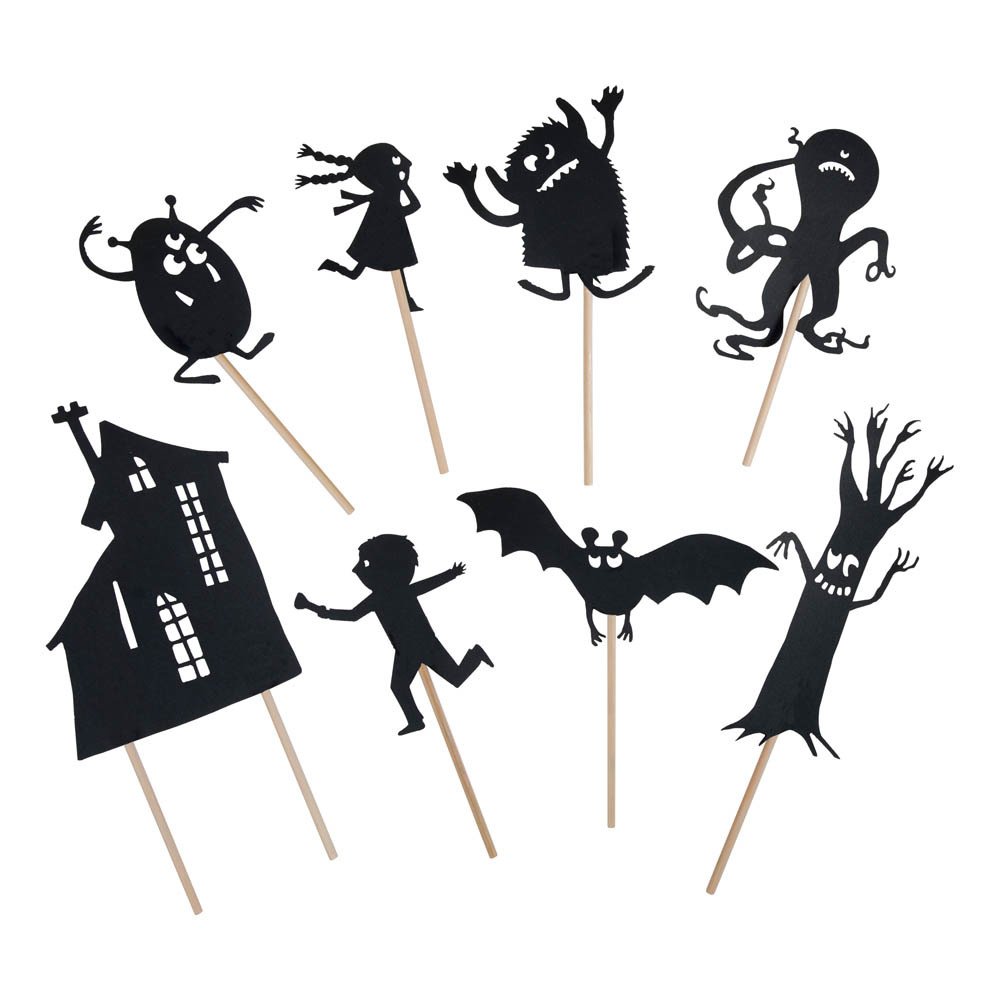 Glow-In-The-Dark Scary Shadow Puppets Moulin Roty send-a-toy.myshopify.com Shadow Puppets