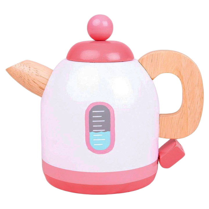 Pink Wooden Kettle BigjigsToys Kitchen | Shop | Market Toys