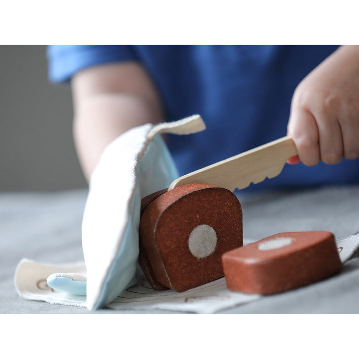 Bread Loaf Play Set Plan Toys Kitchen | Shop | Market Toys